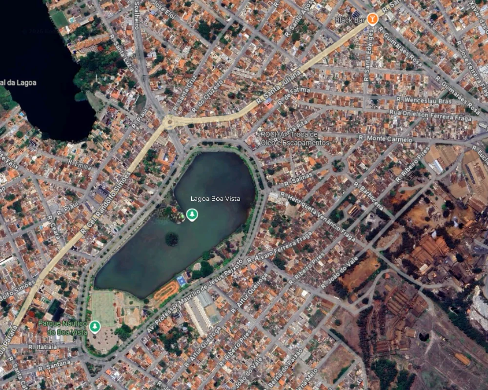 Mapa de Sete Lagoas